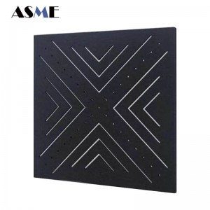Customized curved acoustic panels