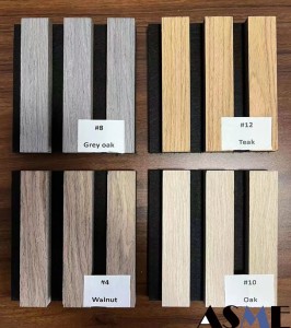 Образцы деревянных реек